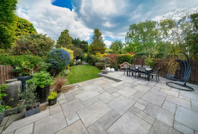 Sandstone patios in Wetherby